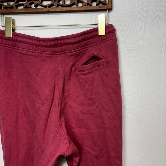 Adidas Jogger Sweatpants Pink Solid Pull On Athletic Tapered Drawstring Active S - Picture 4 of 6